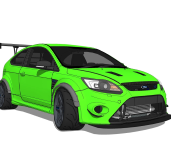 超精细汽车模型 福特 Group